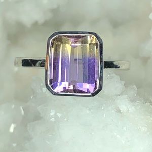 Natural Ametrine Ring